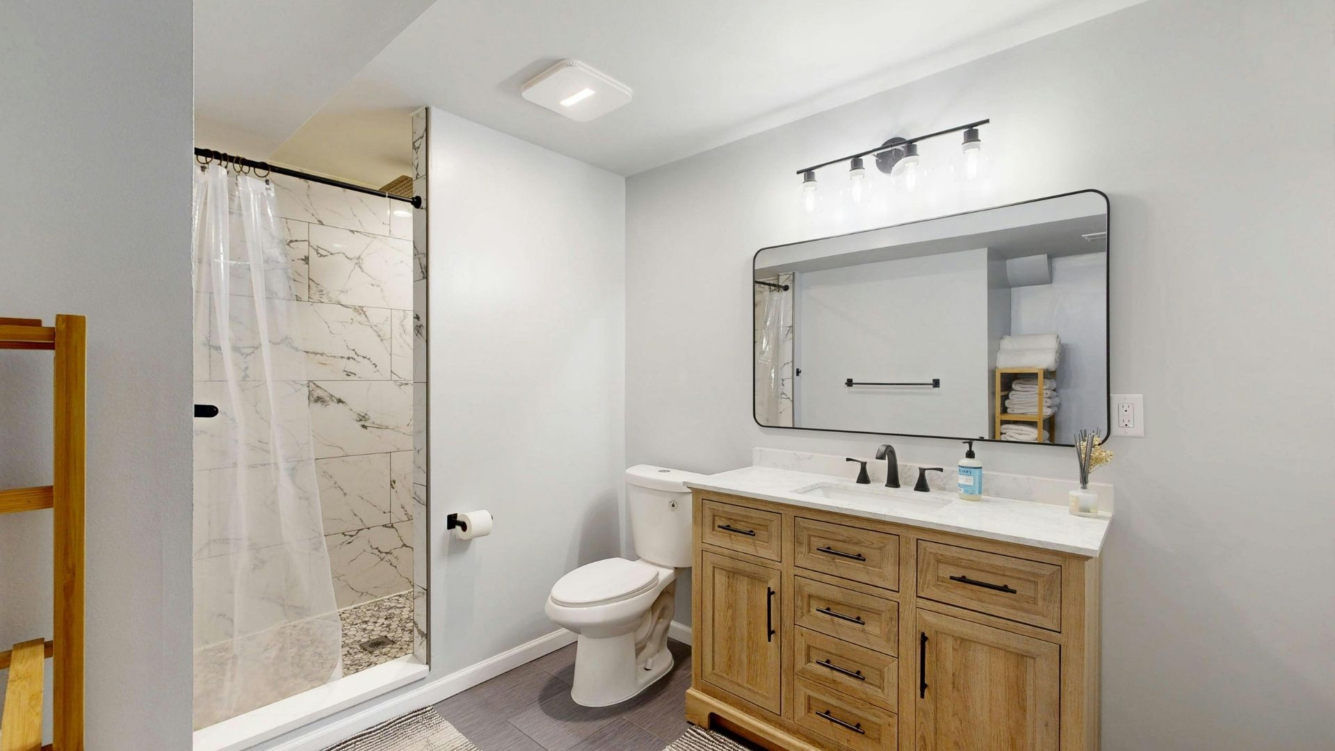 MWKS deep cleaning team scrubbing kitchen and bathroom in Spotsylvania Virginia